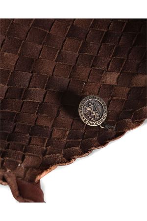 Santa Croce Big burnt brown tote bag DRAGON DIFFUSION | 8892BRUCIATO